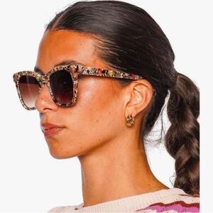 Krewe multi-colored sunglasses